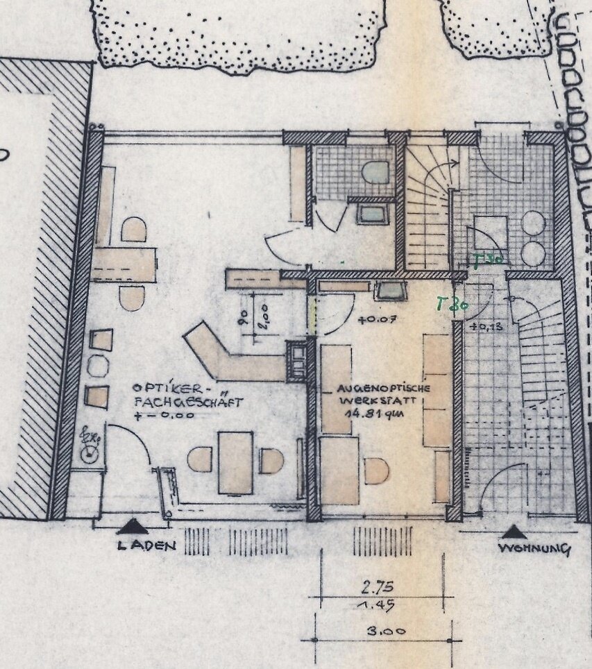 Grundriss - EG (original Plan)